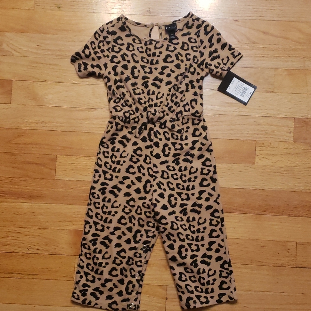 Leopard Romper